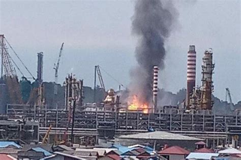 Ternyata Ini Penyebab Kilang Minyak Pertamina Balikpapan Terbakar