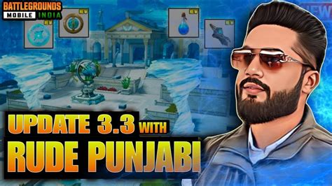 Exploring Bgmi New Update 3 3 Rude Punjabi Bgmi Live Bgmi