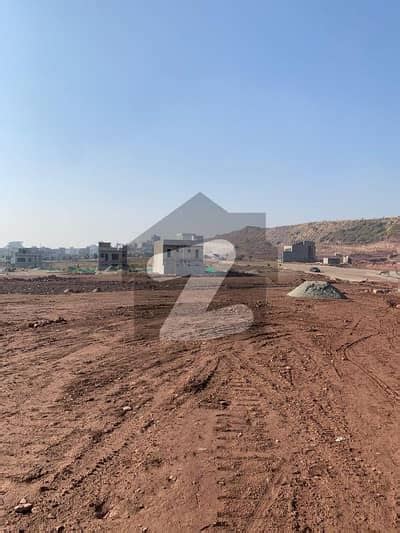 Plot For Sale Sector J Non Developed Plot Extreme Top Location Bahria