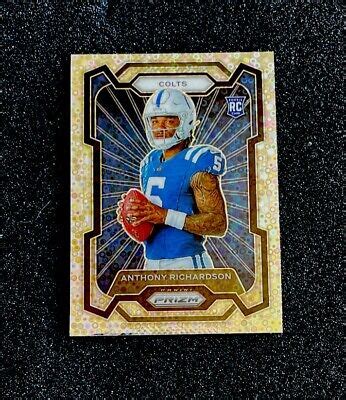 Prizm Anthony Richardson Silver Variation No Huddle Disco Rookie