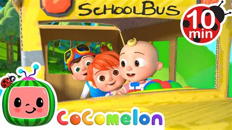 Wheels on the Bus - Play Version | CoComelon 🍉 | Nursery Rhymes - YouTube