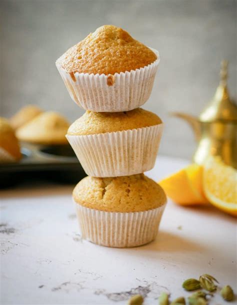 Orangen Kardamom Muffin Rezept Shibas Kitchen