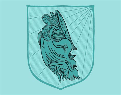 angel coat of arms 228370 Vector Art at Vecteezy