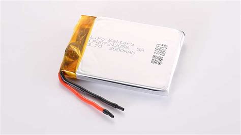 High Rate Discharge Lipo Battery Lphd7243058 3 7v 2000mah 5a 7 4wh With Protection Circuit And