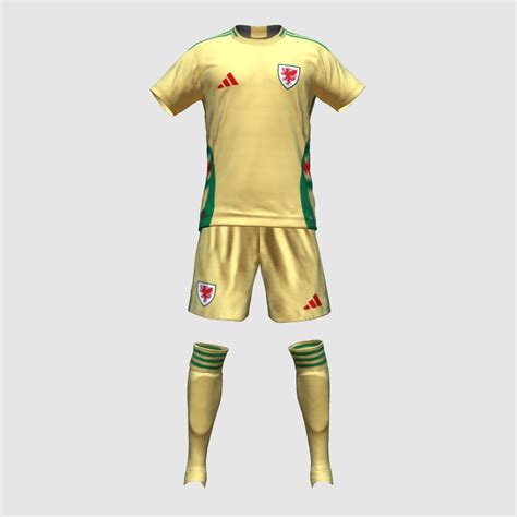 Wales 2024 Away Kit PES Master Kit Creator Showcase