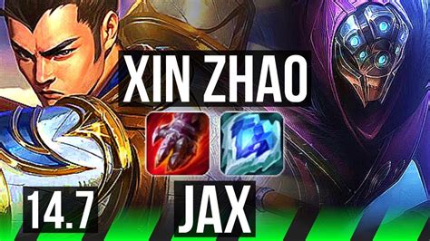 Xin Zhao Vs Jax Jgl Rank 3 Xin 76 Winrate 43k Dmg 16 4 13