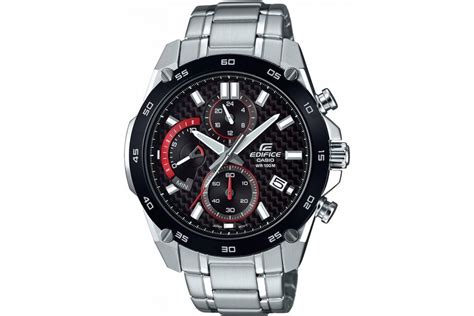 Men S Casio Edifice Quartz Steel Chronograph Efr Cdb Avuef Watch