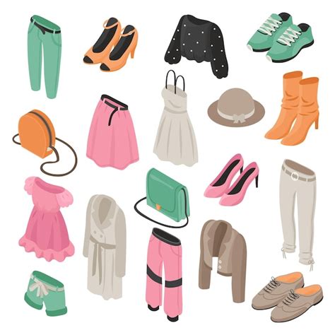 Clothes And Shoes Vectors And Illustrations For Free Download Freepik