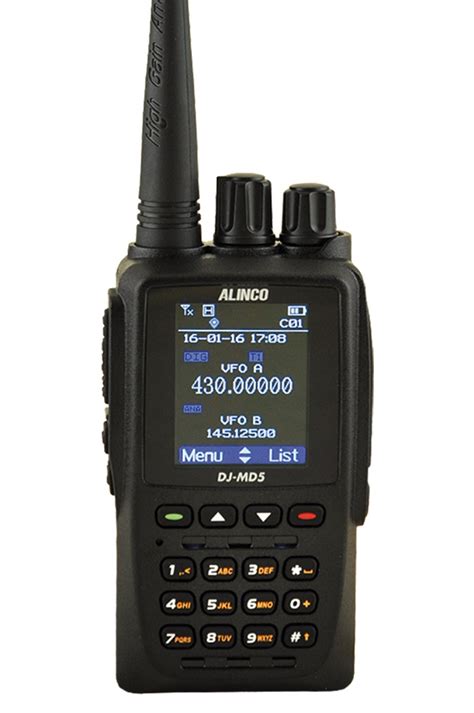 Alinco Dj Md Xeg Walkie Doble Banda Vhf Uhf Con Dmr Y Gps Zona Outdoor