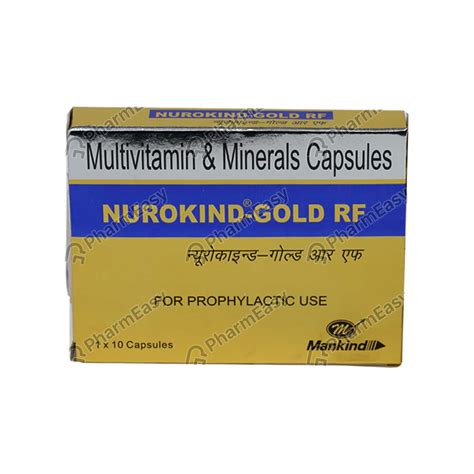 Nurokind Gold Rf Strip Of Capsules Uses Side Effects Dosage