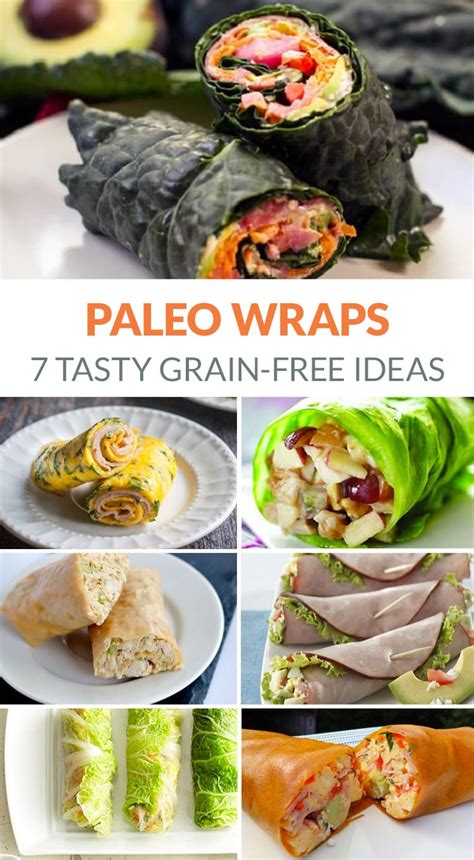 Paleo Wraps - 7 Tasty Grain-Free Ideas | Irena Macri