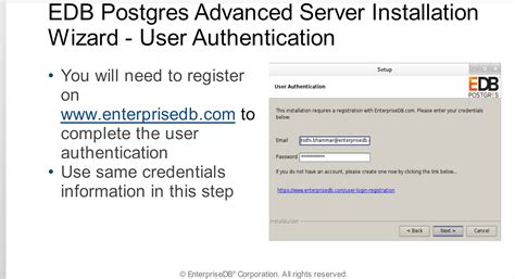 Module 3 EDB Postgres Advanced Server Installation Postgres