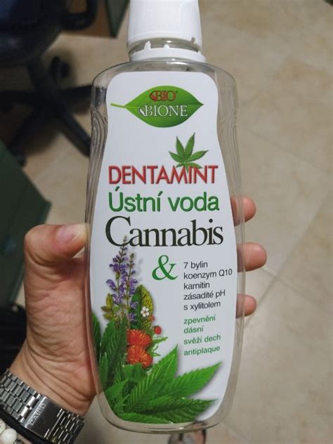 Bione Cosmetics Dentamint Bain De Bouche Saveur Cannabis 500 Ml