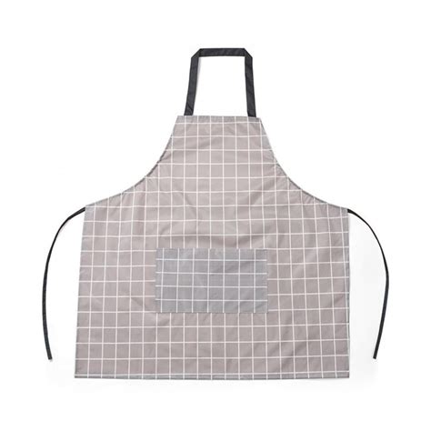 Naiyafly Denim Apron Coffee Shop And Hairdresser Chef Protection Suit Bib Cooking Kitchen Aprons