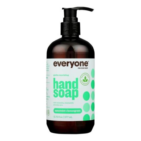 Everyone Hand Soap Spearmint And Lemongrass Oz Pack Of