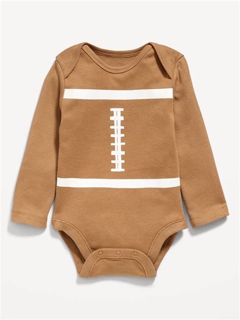 Unisex Long Sleeve Graphic Bodysuit For Baby Old Navy