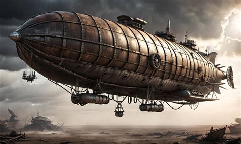 Post Apocalyptic Air Ship by Roadkill205 on DeviantArt