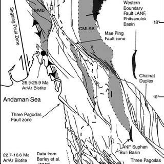 Regional Location Map Illustrating The Cenozoic Recent Structural