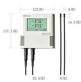 Zoglab Dsr Tt Dual Temperatures Data Logger Celectric