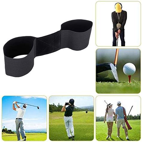 Ettsollp Golf Swing Trainer Golf Swing Training Aid Correction Belt Arm Swing Trainer Arm