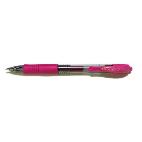 Pilot G2 Pink Bold Gel Pen 10 Mm