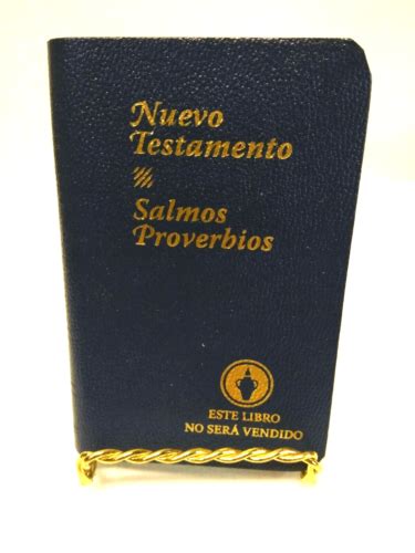 NEW Nuevo Testamento Salmos Proverbios Pocket Bible Ubuy India