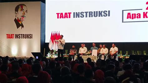 Presiden Jokowi Minta Relawan Jadi Sistem Pendingin Agar Pemilu 2024