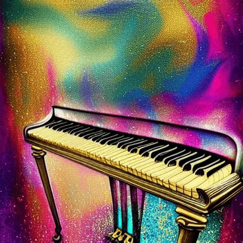 Musical Keyboard Art