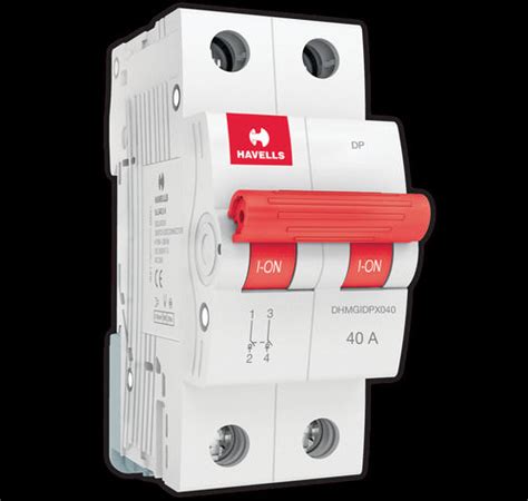 Circuit Breakers High Rating And Involve Protection Mcbs Havells