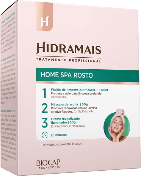 Kit Hidramais Home Spa Rosto Beautybox