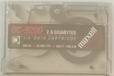 Maxell Dc Qic Gb Magnus Data Cartridge E Tapes