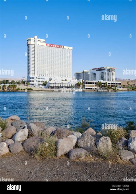 Don Laughlin's Riverside Resort Hotel and Casino building next to the ...