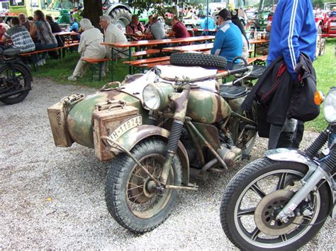 Bmw R Wehrmachtsgespann Oldtimertreffen Feldkirchen Flickr