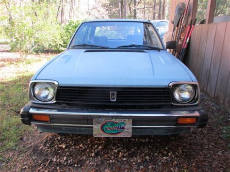Honda Civic Hatchback 1981 Blue For Sale Jhmsr5331bs032902 1981 Honda