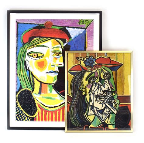 Pablo Picasso Femme Au Beret Rouge Mutualart