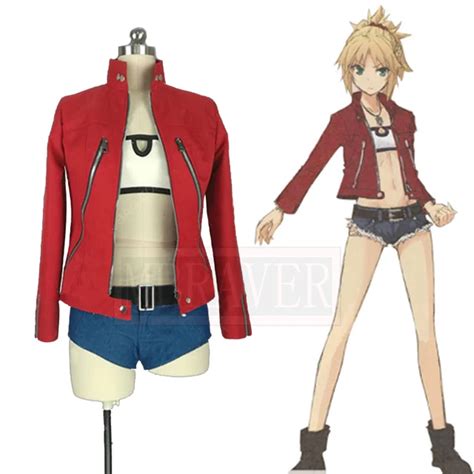 Fateapocrypha Fa Saber Of Red Mordred Casual Outfit Cosplay Costume Custom Made Any Size In