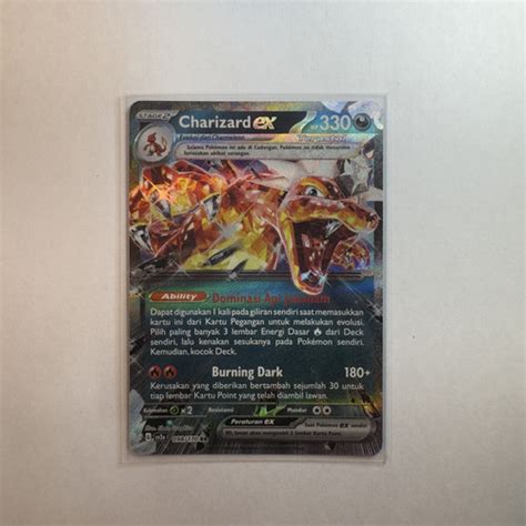 Jual Charizard Ex Rr Sv3s Pokemon Indonesia Jakarta Timur Foxtrox Hobby Shop Tokopedia