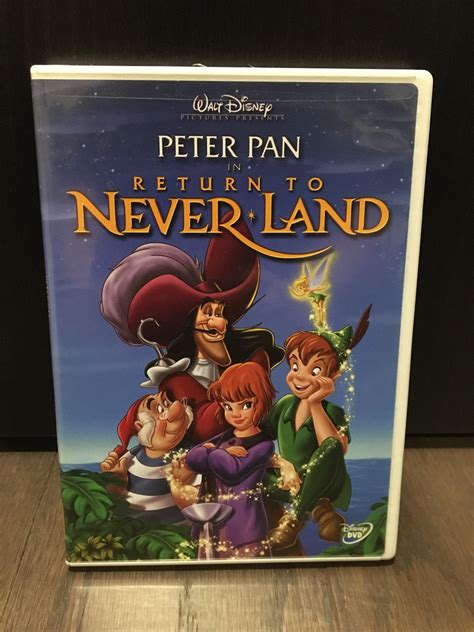 Peter Pan Return To Neverland Dvd Cover