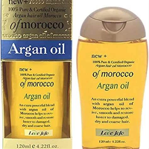 imported pure organic moroccan argan hair oil ml love jojo