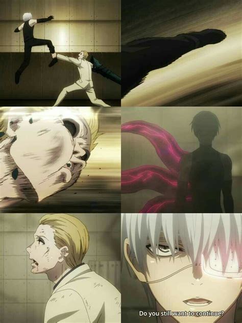 Tokyo Ghoul Re Season 4 Episode 18 Kaneki Vs Naki One Eyed King And Leader Of The White