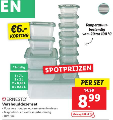 Ernesto Vershouddoos Folder Aanbieding Bij Lidl Details