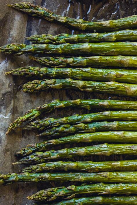 comment faire des asperges vertes roties