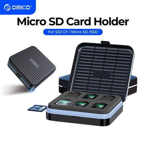 ORICO Micro SD Card Holder 16 Slots Memory Card Storage Case Protector