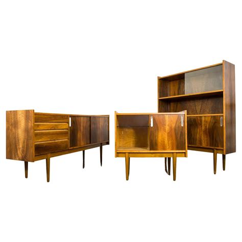 Walnut Sideboard Bytomskie Fabryki Mebli Poland S At Stdibs