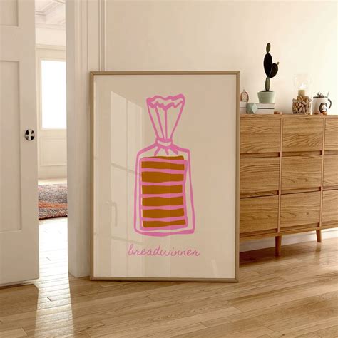 Aesthetic Kitchen Wall Art Preppy Print Digital Download Trendy