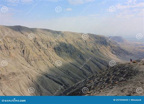 Aerial View Of Beautiful Mountains In The Rift Valley On A Sunny Day