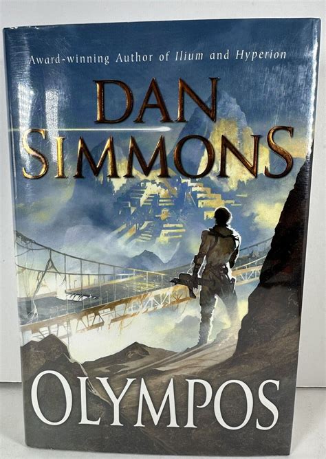 Olympos By Dan Simmons Hc Dj Gaylord Cover On Dj Signed St