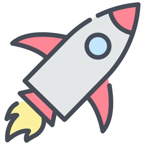 Space Rocket Generic Color Lineal Color Icon