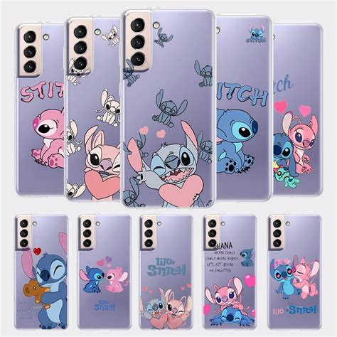 Lilo Stitch Disney Couple For Samsung Galaxy S23 S22 S21 S20 Ultra Plus