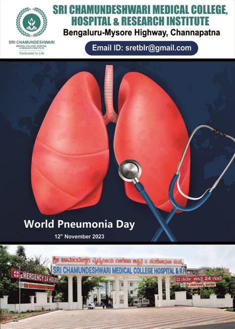 World Pneumonia Day - 2023 - Sri Chamundeshwari Hospital